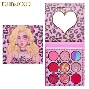 KEVIN & COCO 9 Eye Shadow Palette NIB